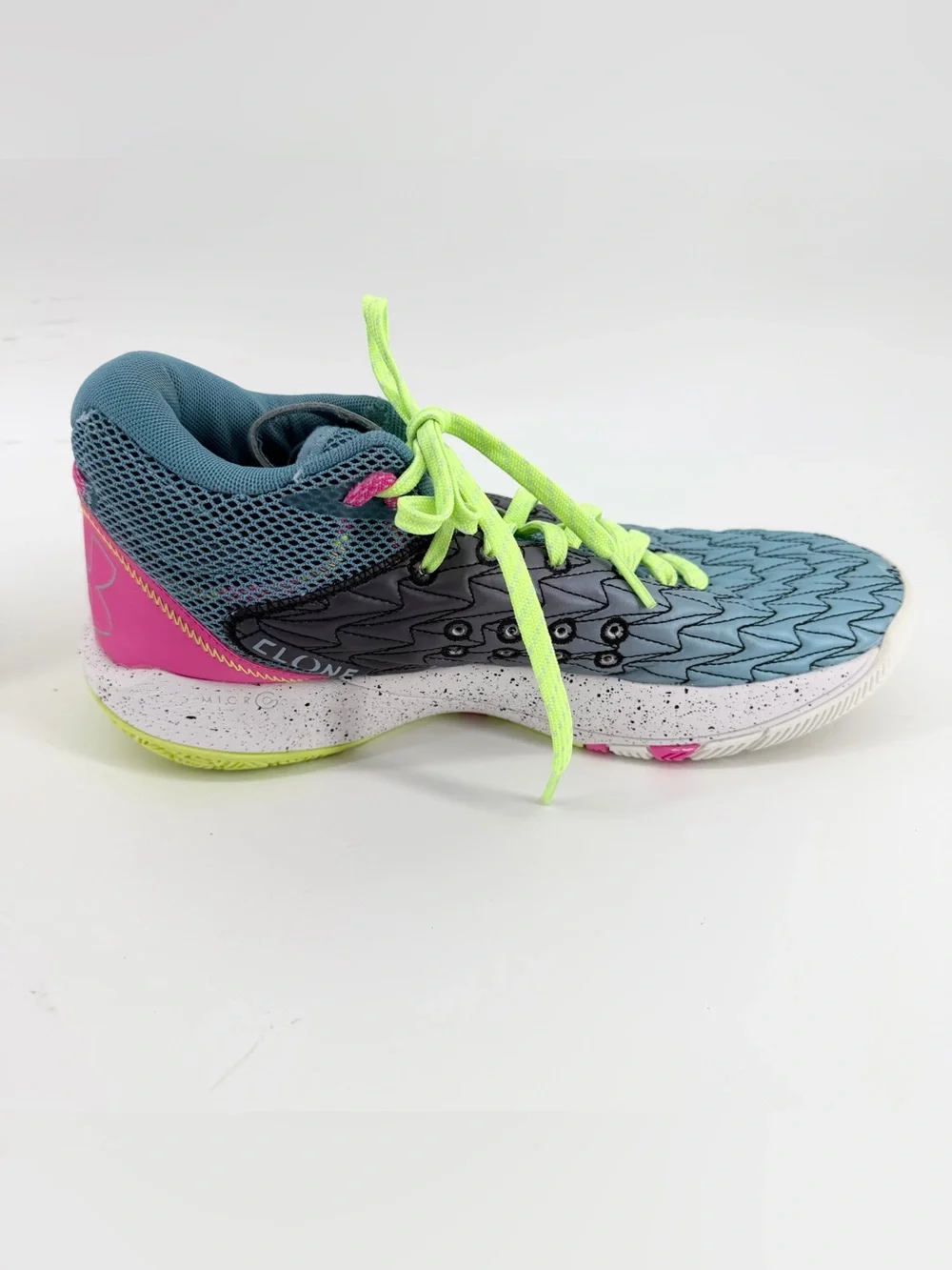 Under Armour HOVR Havoc 5 Clone Women’s Size 9 Basketball Shoes Men’s 7.5 Aqua